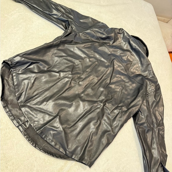 Wild fable faux leather shacket - Picture 4 of 4